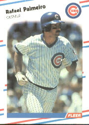 1988 Fleer Baseball Cards      429     Rafael Palmeiro